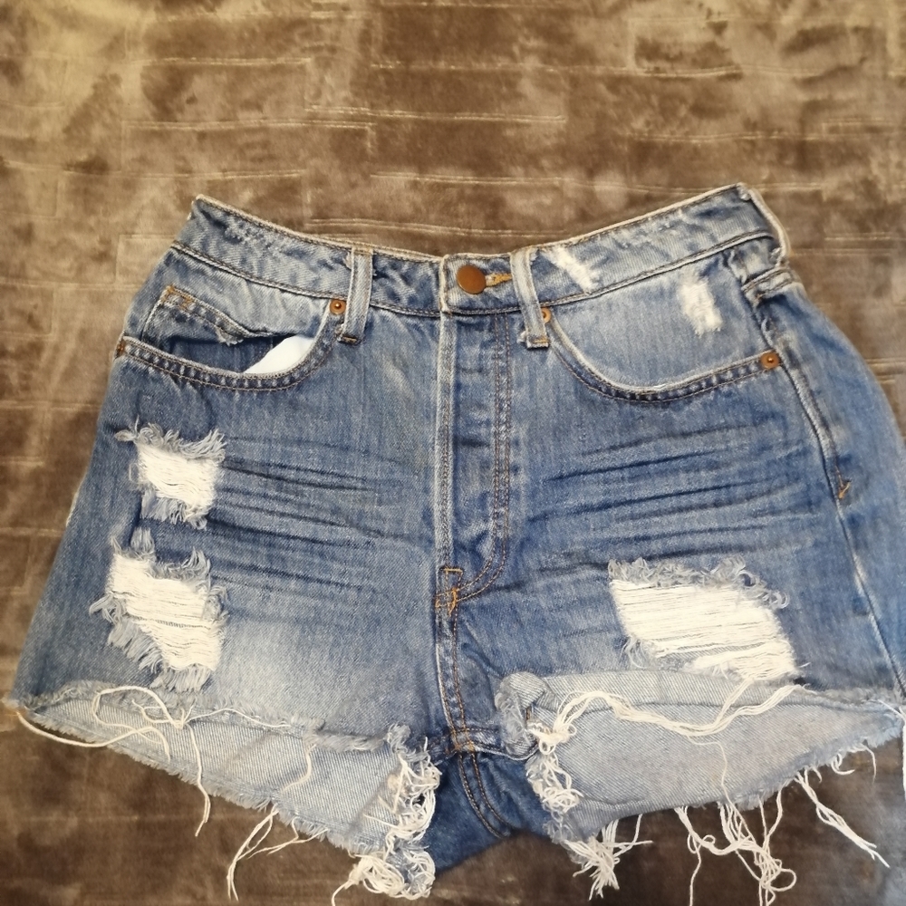 ripped shorts
